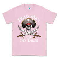 Bubblegum Pink Dead Men Tell No Tales Funny Gifts Boy Girl Classic Tee - maiPhamDesign