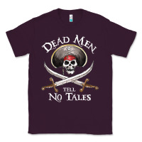 Plum Dead Men Tell No Tales Funny Gifts Boy Girl Classic Tee - maiPhamDesign