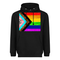 Black pride flag Heavyweight Hoodie - AdoDesignShop