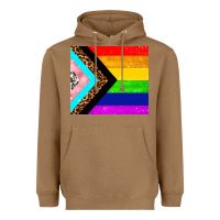 Toasted Coconut pride flag Heavyweight Hoodie - AdoDesignShop