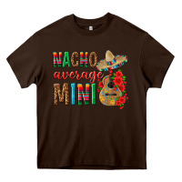 Chocolate Brown Nacho Average Mini Heavy Core Tee - texasbilliewilder