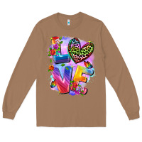 Toasted Coconut Love pride Long Sleeve Tee - FaDigitalArtStudio