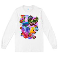 White Love pride Long Sleeve Tee - FaDigitalArtStudio