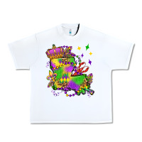 White louisiana map mardi gras olivia Urban Heavy Tee - OliviaCreatesArt