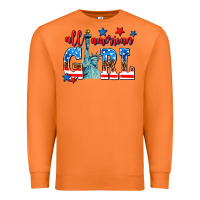 Carrot all american girl Premium Sweatshirt - AdoDesignShop