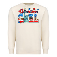 Sandshell all american girl Premium Sweatshirt - AdoDesignShop