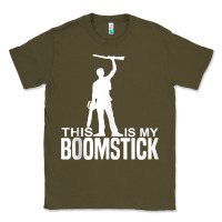 Army Green this is my boomstick shotgun chainsaw dead evil halloween tank top Classic Tee - maiPhamDesign