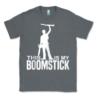 Charcoal Heather this is my boomstick shotgun chainsaw dead evil halloween tank top Classic Tee - maiPhamDesign