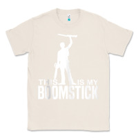 Natural this is my boomstick shotgun chainsaw dead evil halloween tank top Classic Tee - maiPhamDesign