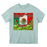 Arona Mexican Flag Heavy Core Tee - texasbilliewilder