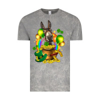 Cloud Rock St. Patrick's Donkey with balloon Vintage Tee - HowdyJamesFarm