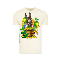Vintage Arctic St. Patrick's Donkey with balloon Vintage Tee - HowdyJamesFarm
