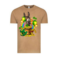 Vintage Camel St. Patrick's Donkey with balloon Vintage Tee - HowdyJamesFarm