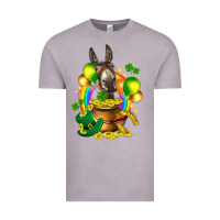 Vintage Zinc St. Patrick's Donkey with balloon Vintage Tee - HowdyJamesFarm