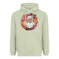 Matcha merry christmas peace santa Heavyweight Hoodie - AdoDesignShop