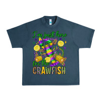Midnight Navy ı'm just here for the crawfish olivia Urban Heavy Tee - OliviaCreatesArt