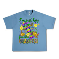 Pebble Blue ı'm just here for the crawfish olivia Urban Heavy Tee - OliviaCreatesArt