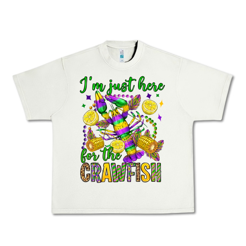 ı'm Just Here For The Crawfish Olivia Urban Heavy Tee by OliviaCreatesArt | Teevron