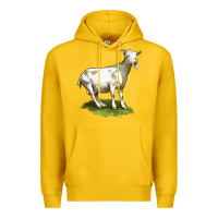 Lemon cashmere goat Premium Hoodie - LillyAllenDesigns