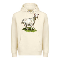 Sandshell cashmere goat Premium Hoodie - LillyAllenDesigns