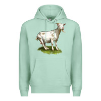 Seafoam cashmere goat Premium Hoodie - LillyAllenDesigns