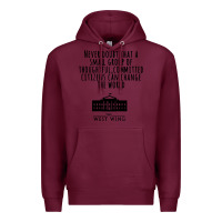 Burgundy West Wing My Favorite People Premium Hoodie - maiPhamDesign