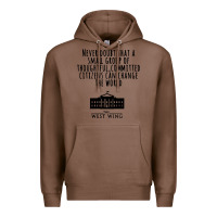 Chestnut West Wing My Favorite People Premium Hoodie - maiPhamDesign