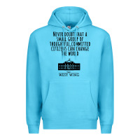 Ocean Blue West Wing My Favorite People Premium Hoodie - maiPhamDesign