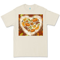 Bone fall heart with leopard Premium Tee - TumblerDesignByShophia