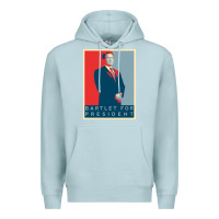 Blue Mist Bartlet For President Lover Gift Premium Hoodie - maiPhamDesign
