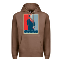 Chestnut Bartlet For President Lover Gift Premium Hoodie - maiPhamDesign