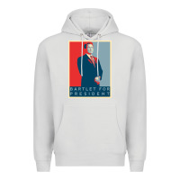 Dove Grey Bartlet For President Lover Gift Premium Hoodie - maiPhamDesign