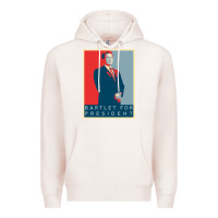 Pale Pink Bartlet For President Lover Gift Premium Hoodie - maiPhamDesign