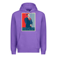 Purple Bartlet For President Lover Gift Premium Hoodie - maiPhamDesign