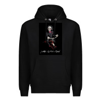 Black Saw I Want To Play A Game Picture Premium Hoodie - maiPhamDesign