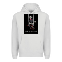 Dove Grey Saw I Want To Play A Game Picture Premium Hoodie - maiPhamDesign