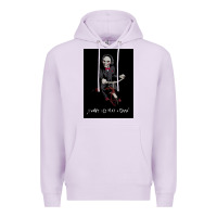 Lilac Saw I Want To Play A Game Picture Premium Hoodie - maiPhamDesign
