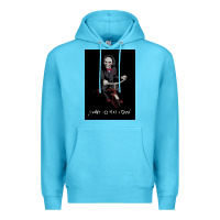 Ocean Blue Saw I Want To Play A Game Picture Premium Hoodie - maiPhamDesign