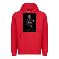 Red Saw I Want To Play A Game Picture Premium Hoodie - maiPhamDesign