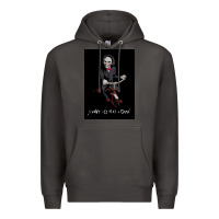 Smoke Saw I Want To Play A Game Picture Premium Hoodie - maiPhamDesign