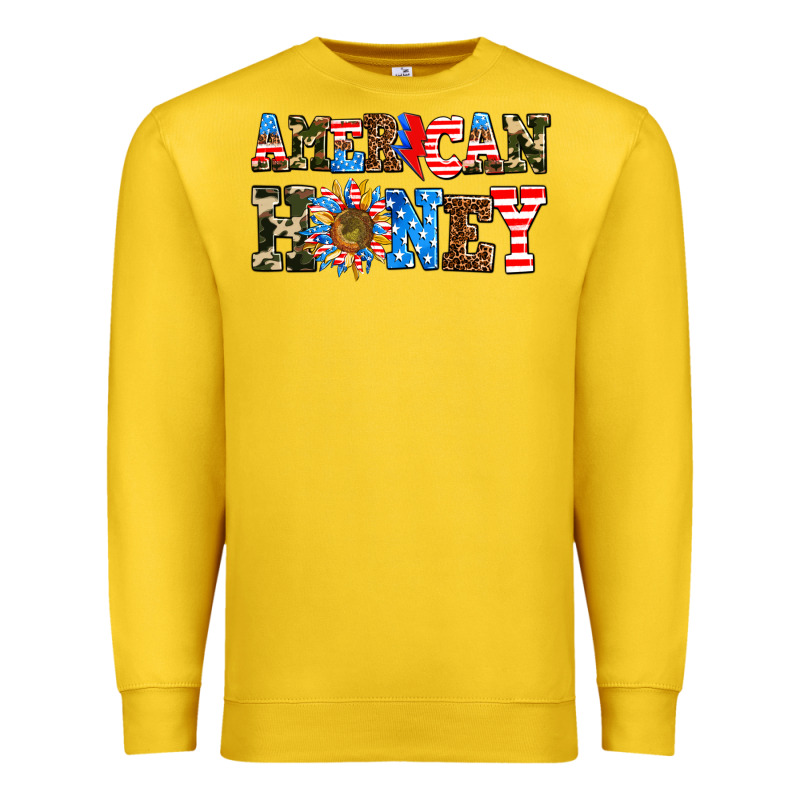 American Honey Premium Sweatshirt by AdoDesignShop | Teevron