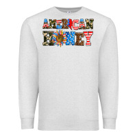 Oatmeal Heather American honey Premium Sweatshirt - AdoDesignShop