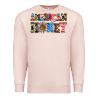 Pale Pink American honey Premium Sweatshirt - AdoDesignShop