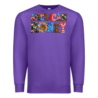 Purple American honey Premium Sweatshirt - AdoDesignShop
