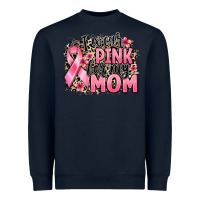 Navy i wear pink for my mom Heavyweight Sweatshirt - BarkalooDesign