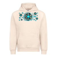 Sandshell turquoise gemstone sunflower Urban Hoodie - JahusDesignShop