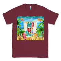 Burgundy summer mini Classic Tee - TumblerDesignByShophia