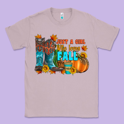 Jusa A Girl Who Loves Fall Classic Tee Designed By Artiststas