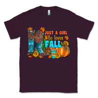 Plum jusa a girl who loves fall Classic Tee - Artiststas