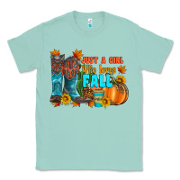 Seafoam jusa a girl who loves fall Classic Tee - Artiststas
